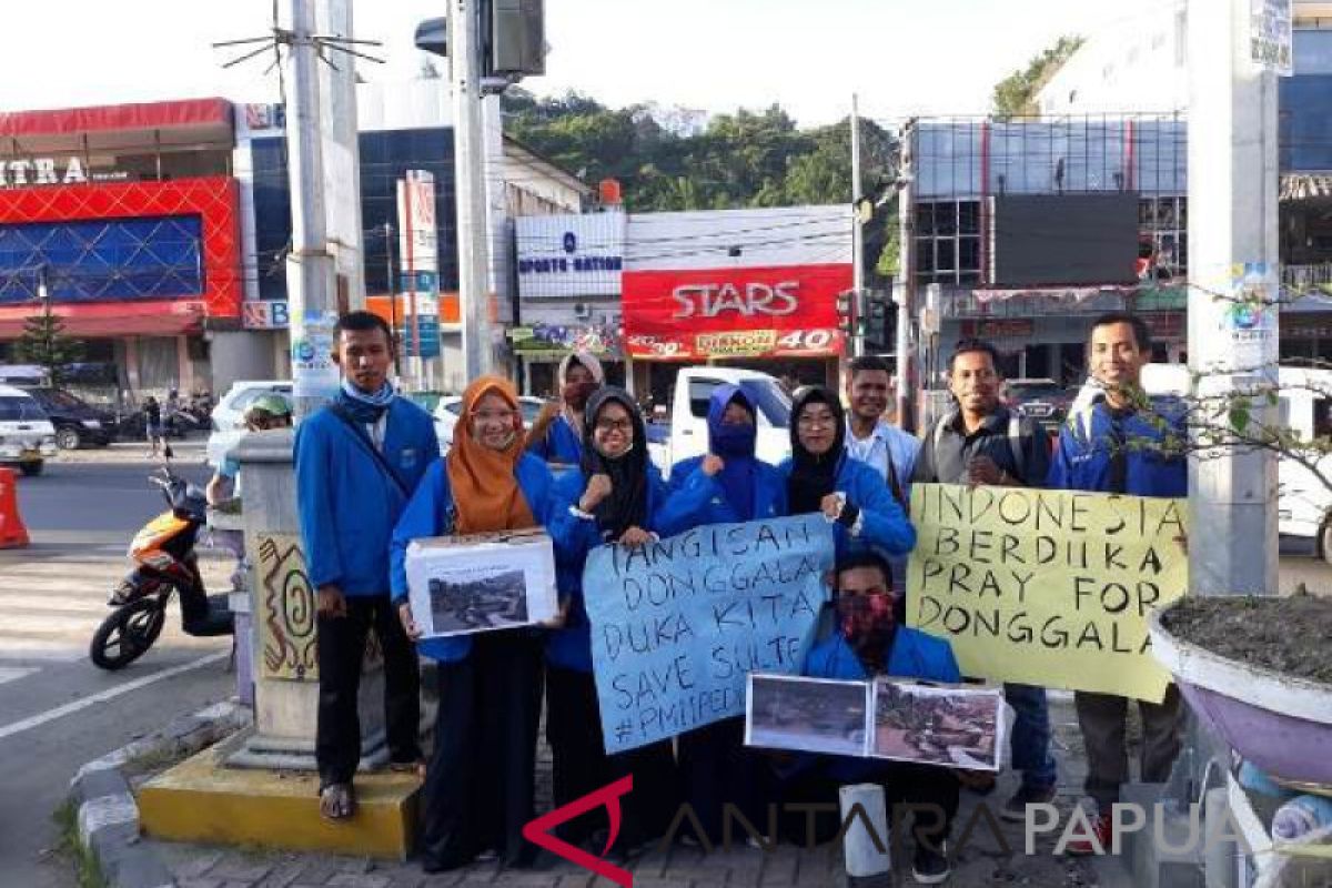 Mahasiswa Papua galang dana untuk korban gempa Sulteng