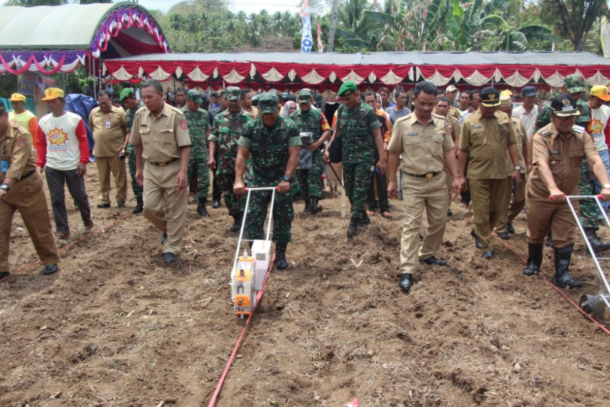 Pemkab Gorut-Korem 133 Galakkan Penanaman Padi Ladang