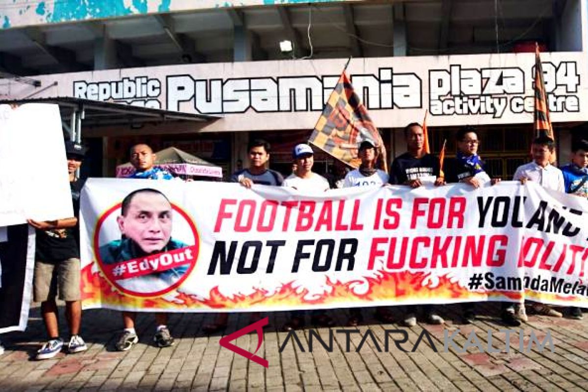 Suporter Samarinda desak pergantian Ketua Umum PSSI