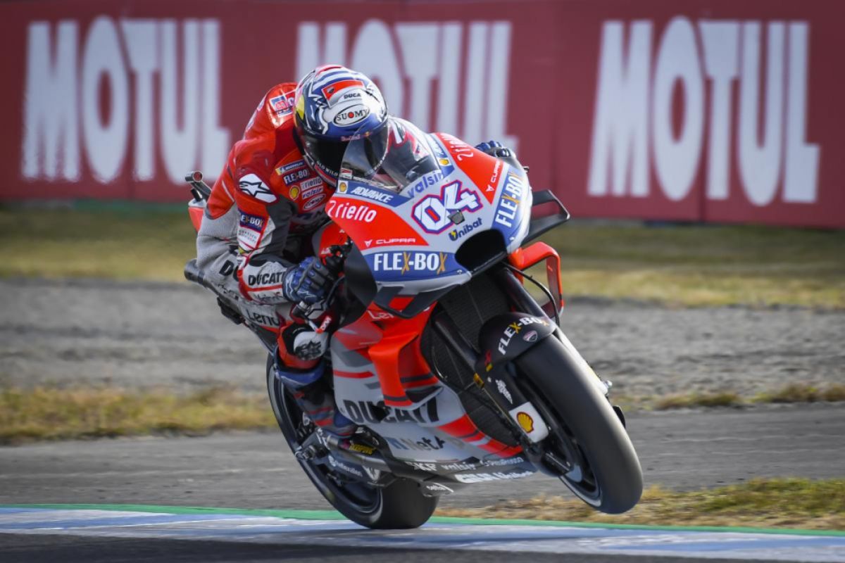 Dovizioso amankan posisi start terdepan di MotoGP Jepang 2018