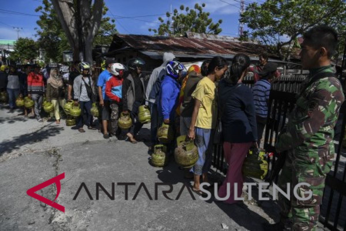 Konsumsi Elpiji di Palu Meningkat Pascabencana