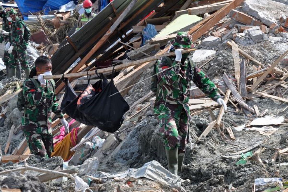 Korban Meninggal Gempa Sulteng 2.002 Orang