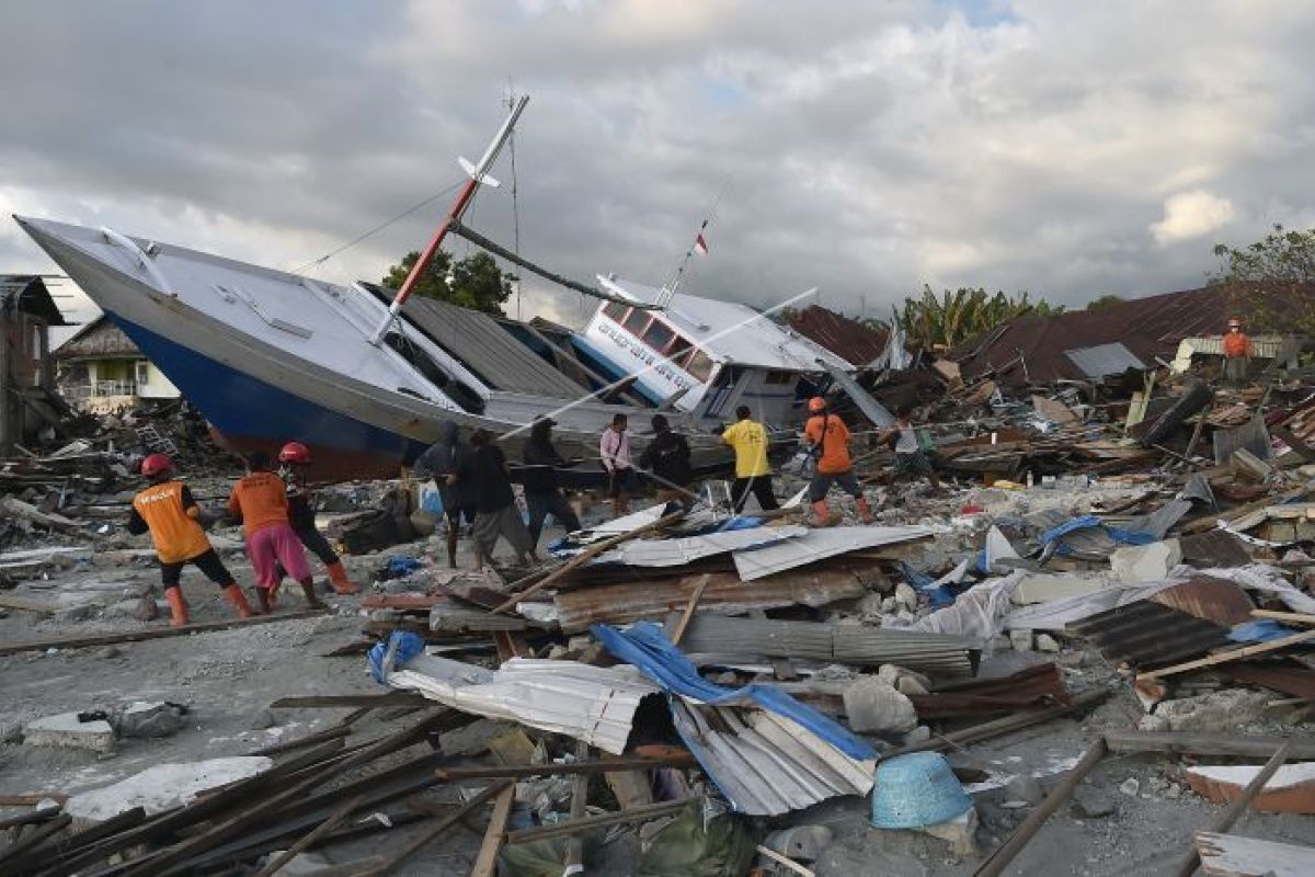 BNPB: korban meninggal akibat gempa-tsunami Sulteng 2.010 orang