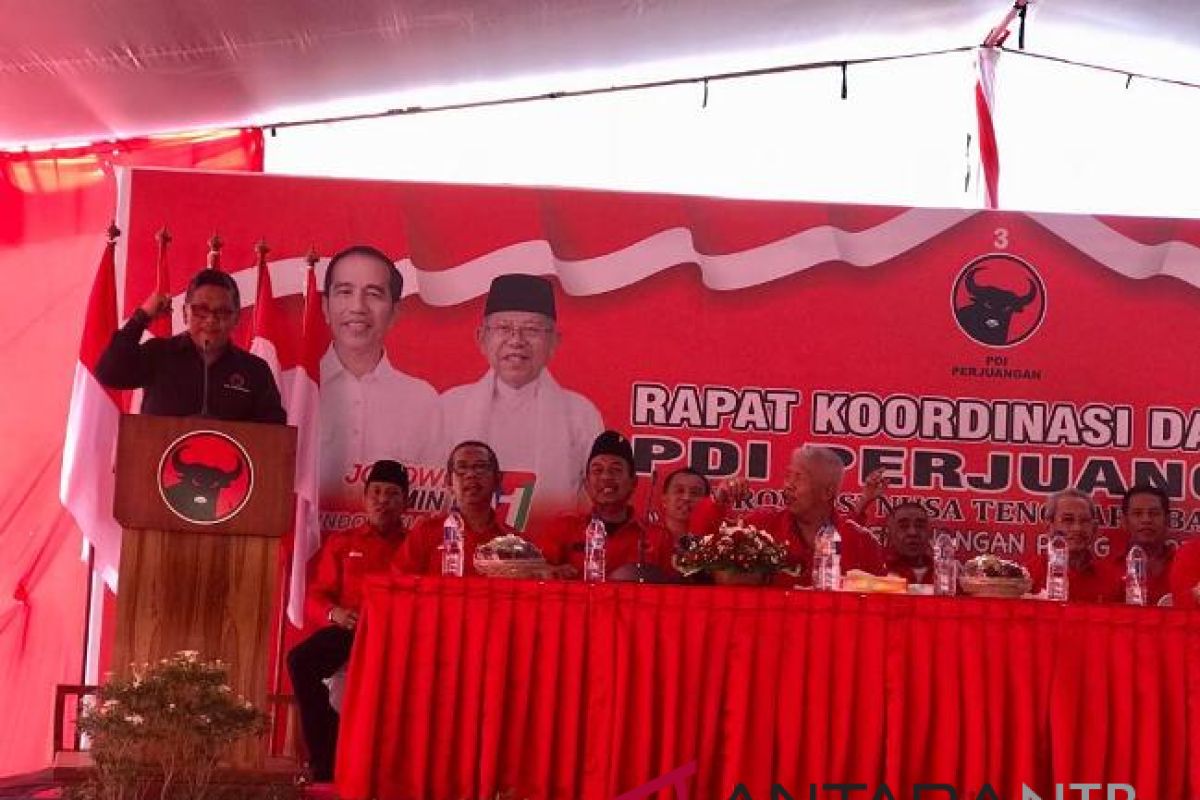 PDIP wajibkan kader menangkan Jokowi-Ma'ruf