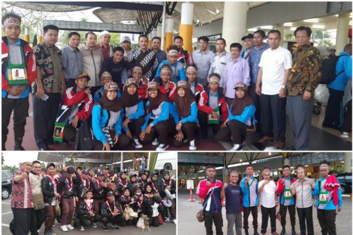 Kontingen Perkemahan Pramuka Santri Nusantara mulai berdatangan