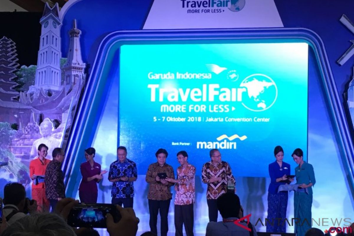 Garuda Indonesia Travel Fair 2018 dibuka, targetkan 20 juta turis