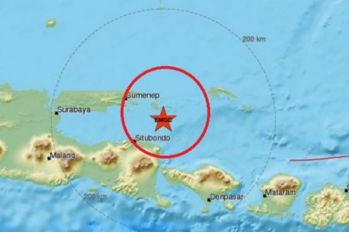 Inilah enam kecamatan di Kabupaten Jember yang terdampak gempa Situbondo