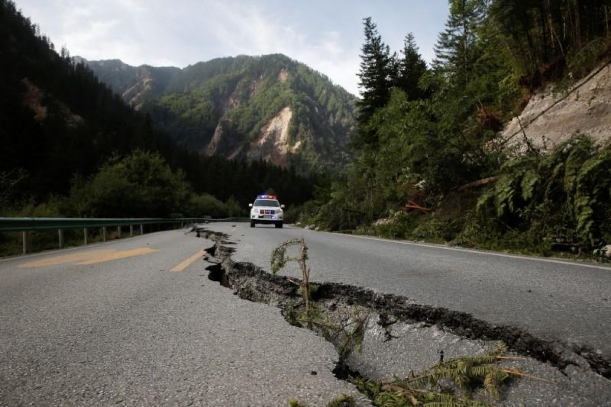 Gempa di China 11 tewas