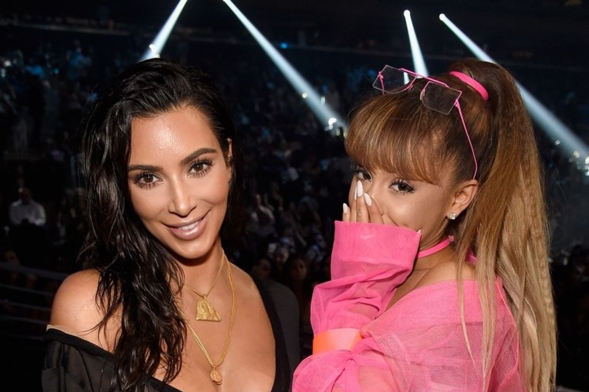 Gaya rambut Ariana Grande jadi inspirasi Kim Kardashian dan North West