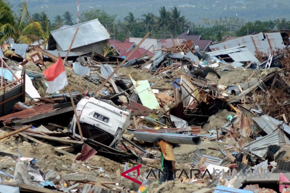 Korban meninggal gempa Sulteng bertambah, dua jenazah ditemukan