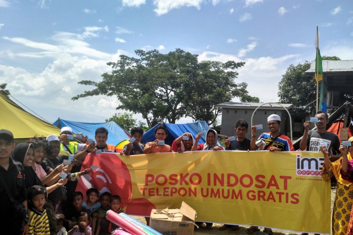 Jaringan Indosat di Palu pulih 90 persen