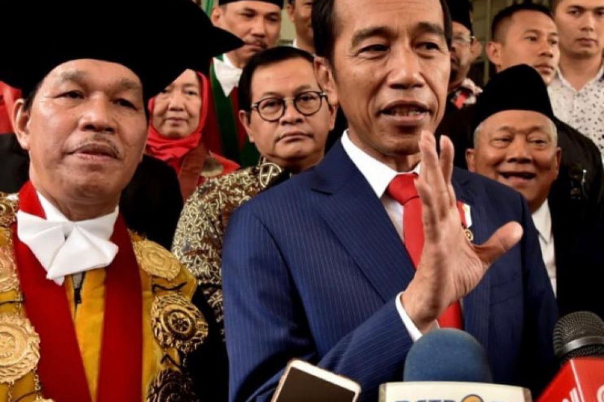 Penjelasan Jokowi bungkam pengritik penyelenggaraan IMF-WB