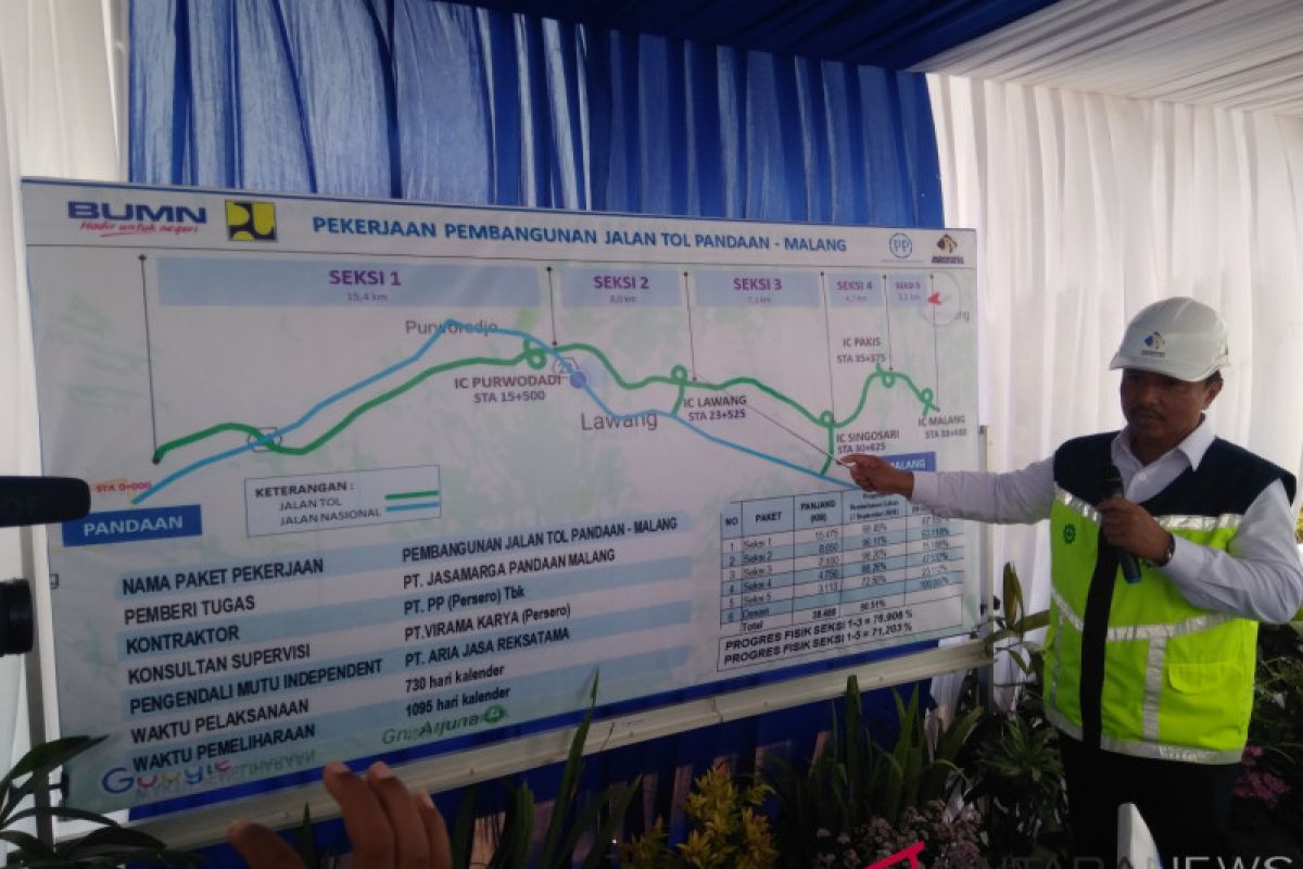 Jasa Marga ajak mahasiswa ITS-Unibraw tinjau tol Pandaan-Malang