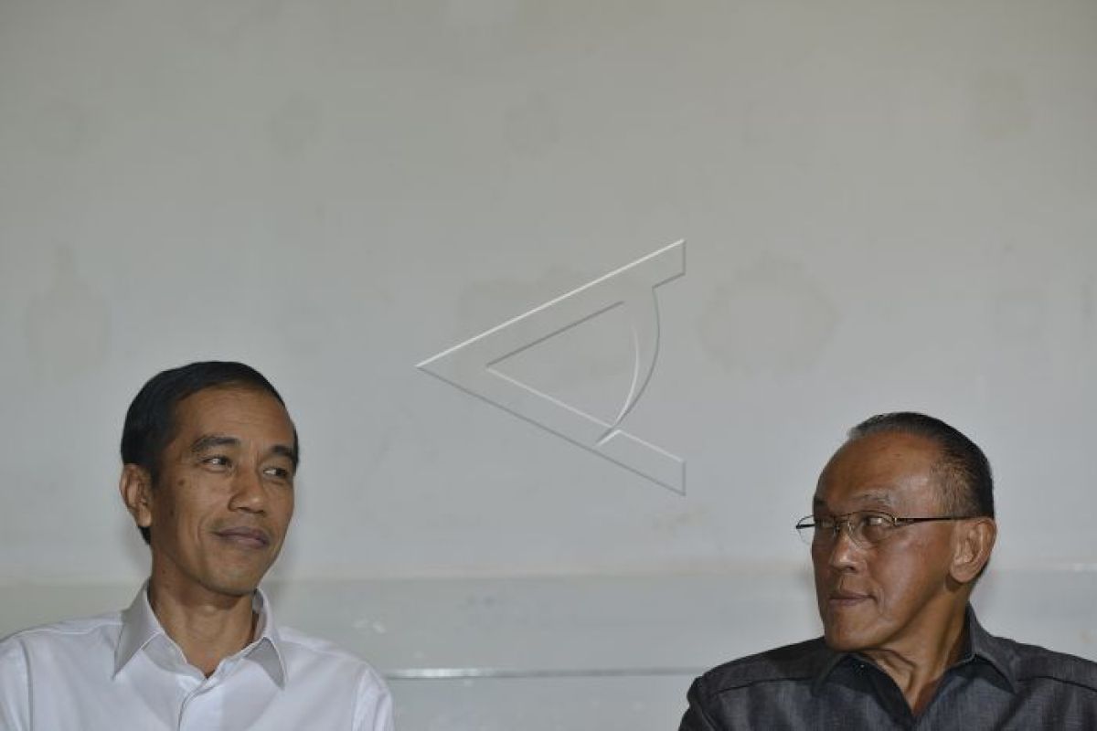 TKN Jokowi-Ma'ruf bertemu Aburizal