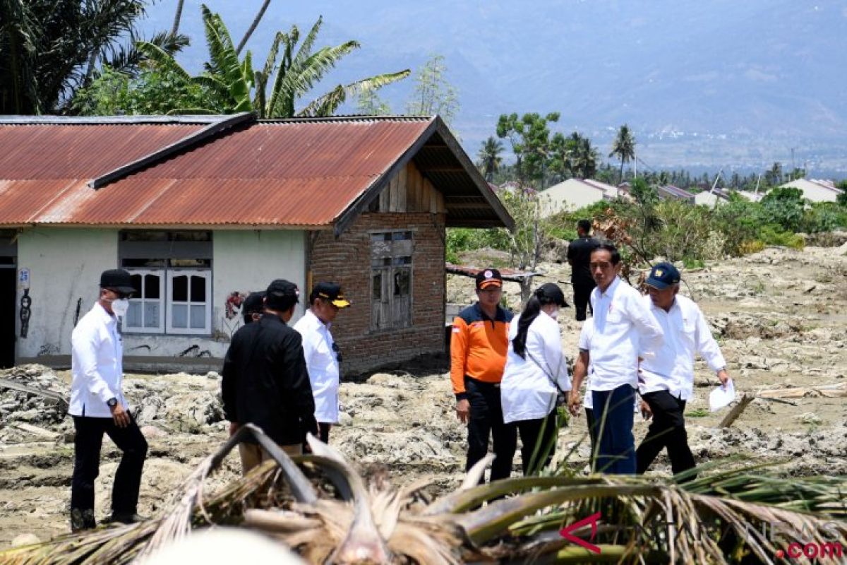 Presiden : bantuan asing mulai masuk Sulawesi Tengah