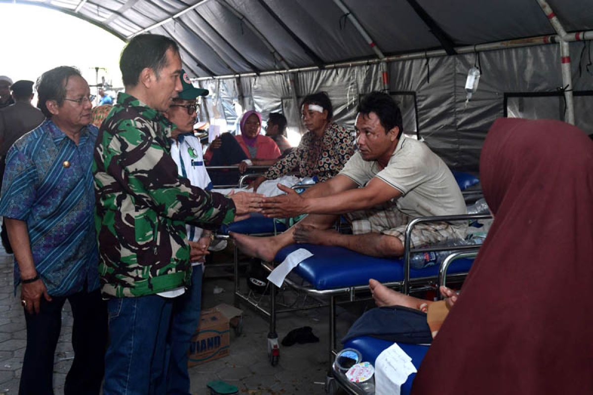 Jokowi berterima kasih ke perguruan tinggi bantu bencana