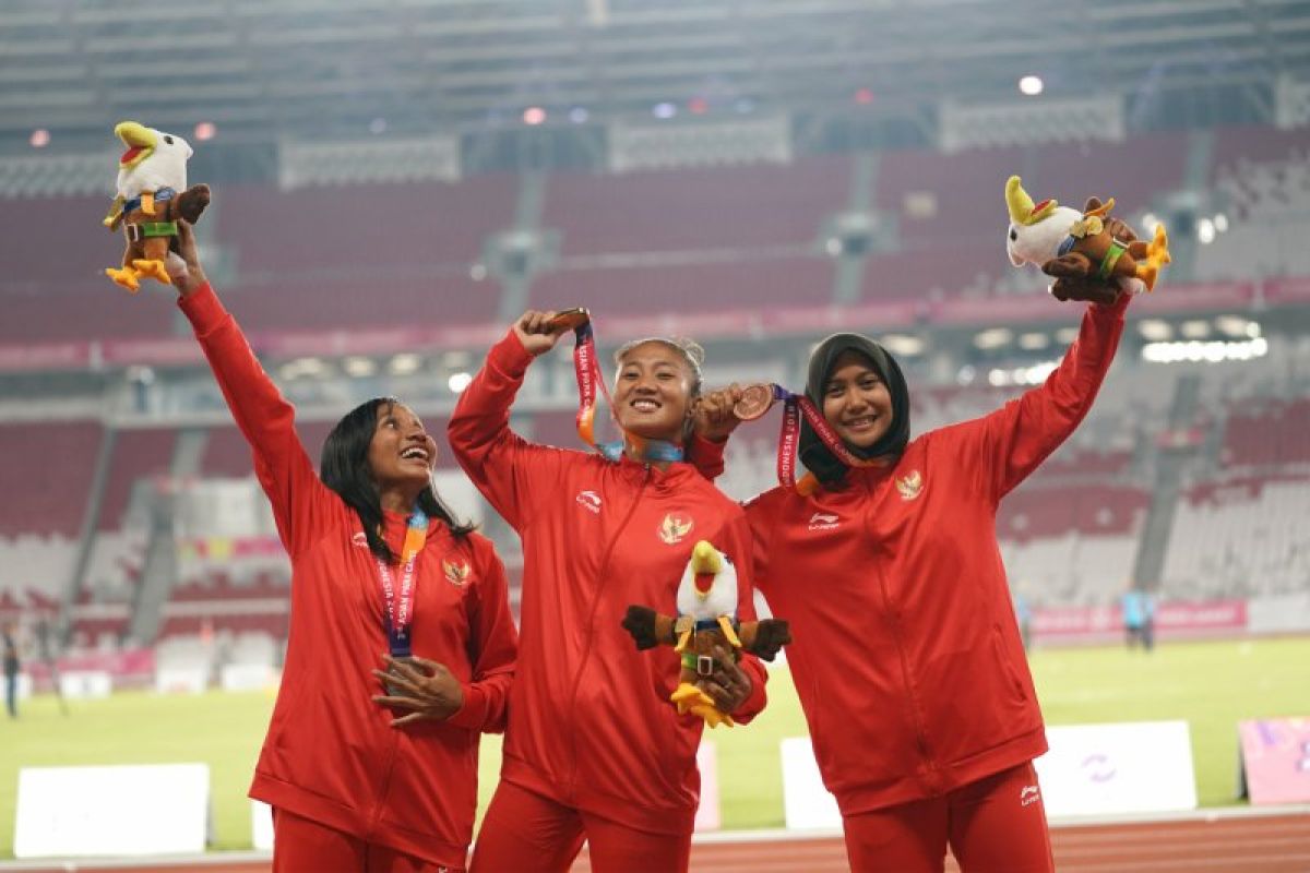 Klasemen perolehan medali Asian Para Games, Kamis (11/11)