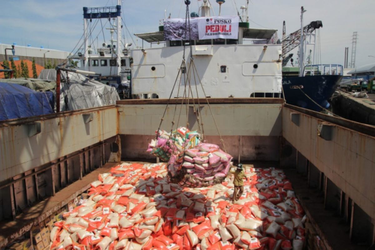 Kapal Kemanusiaan antarkan 1.000 ton bantuan untuk Palu dan Donggala