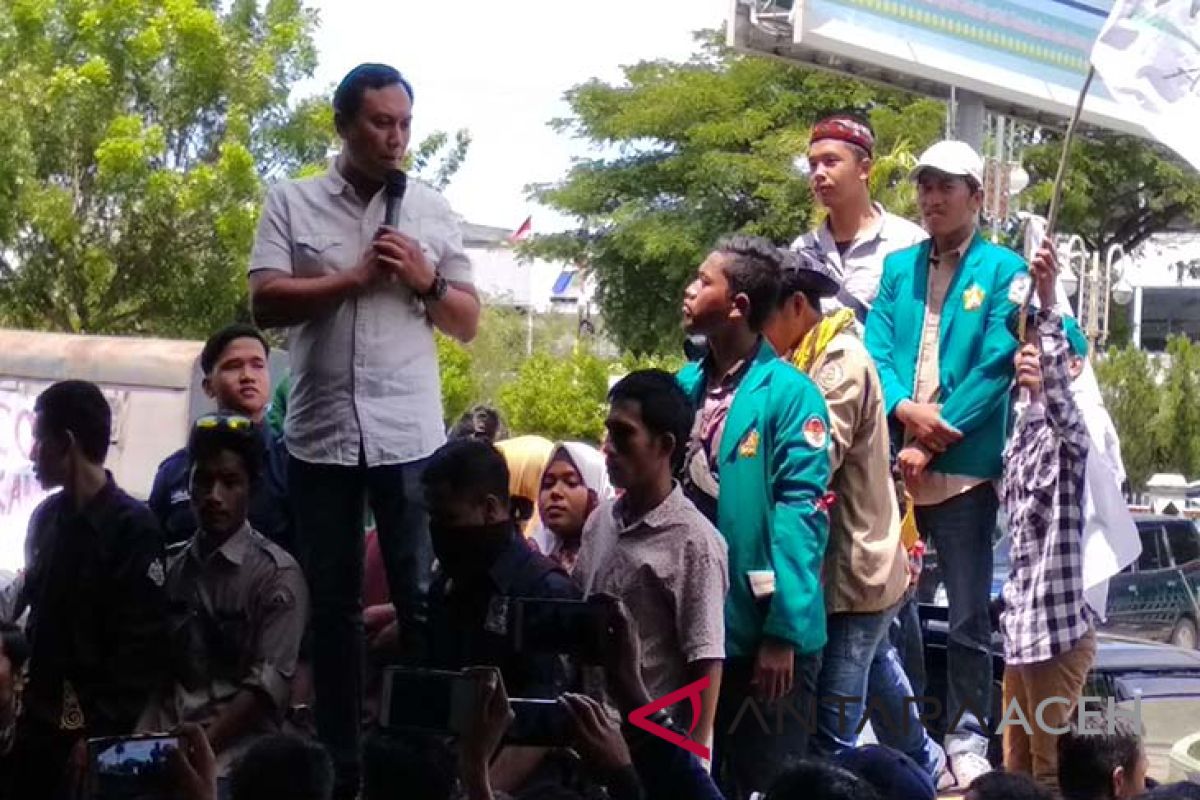 Mahasiswa Aceh tolak kehadiran perusahaan tambang emas
