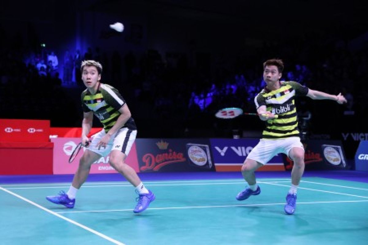 Kevin/Marcus tembus semifinal Prancis Terbuka 2018