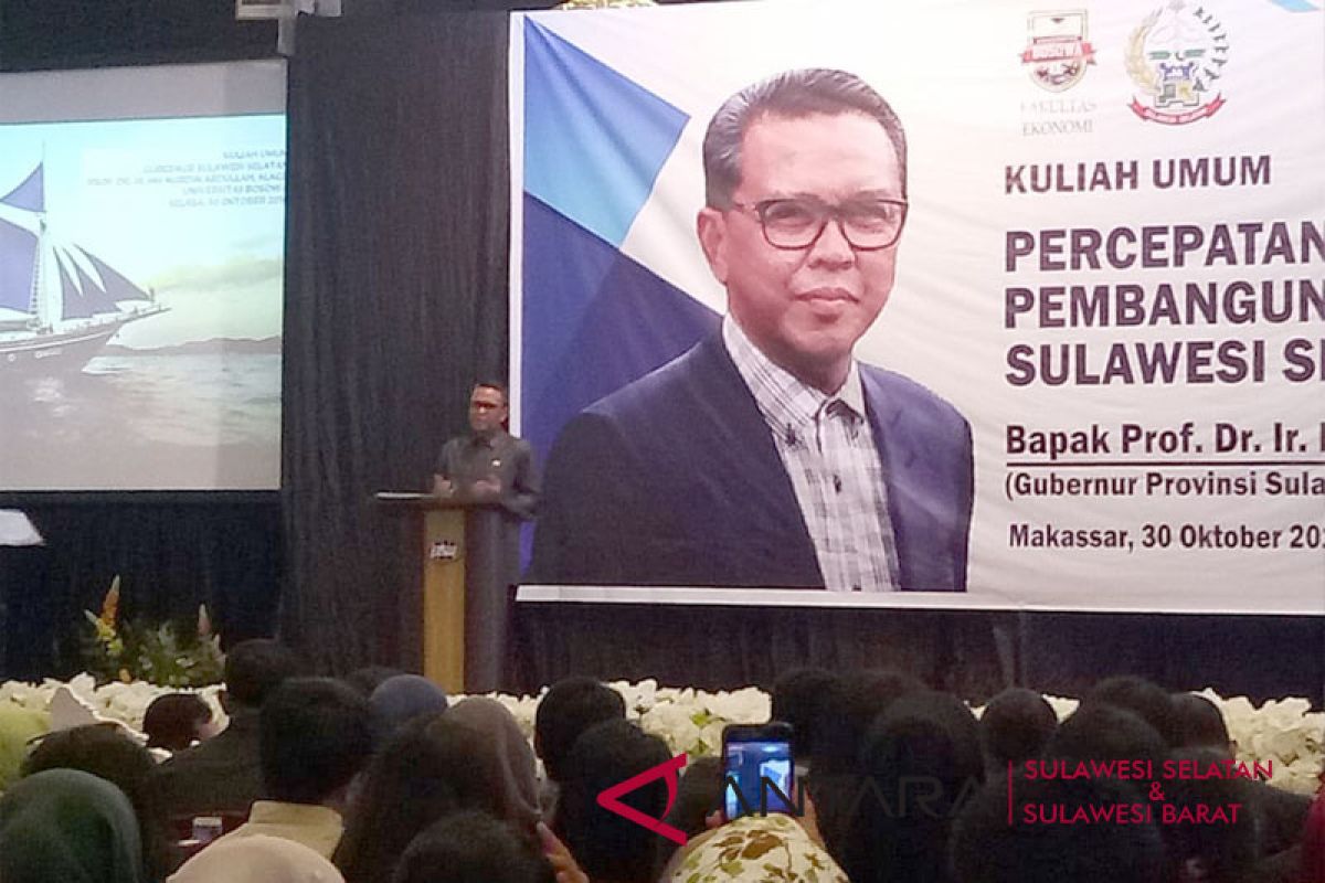 Gubernur ungkap tantangan percepatan pembangunan ekonomi Sulsel