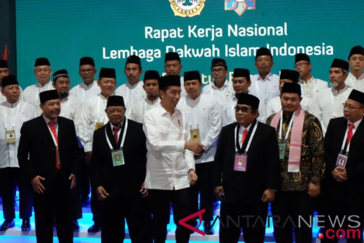 Presiden minta LDII tak terjebak kabar bohong