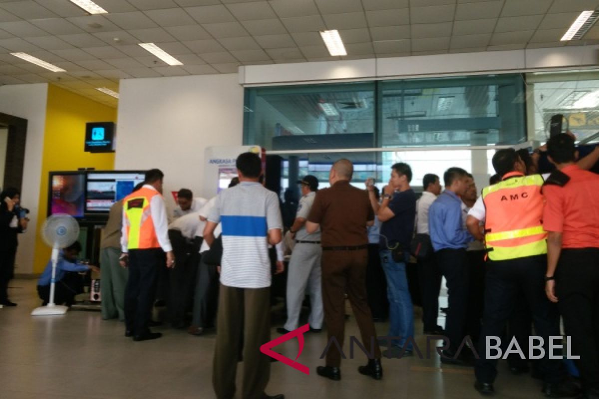 Manajemen Bandara Depati Amir data penumpang pesawat Lion Air