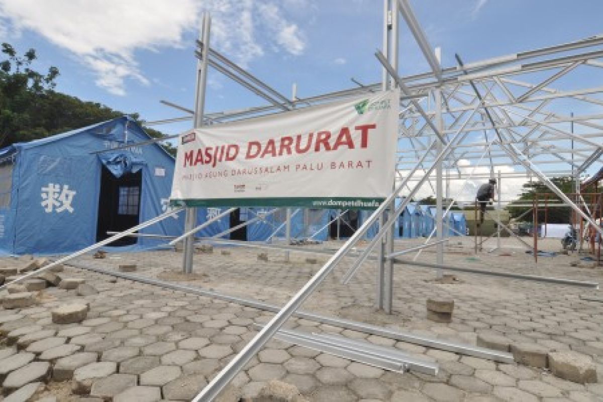 Pemprov Aceh rencanakan bangun dua masjid di Palu