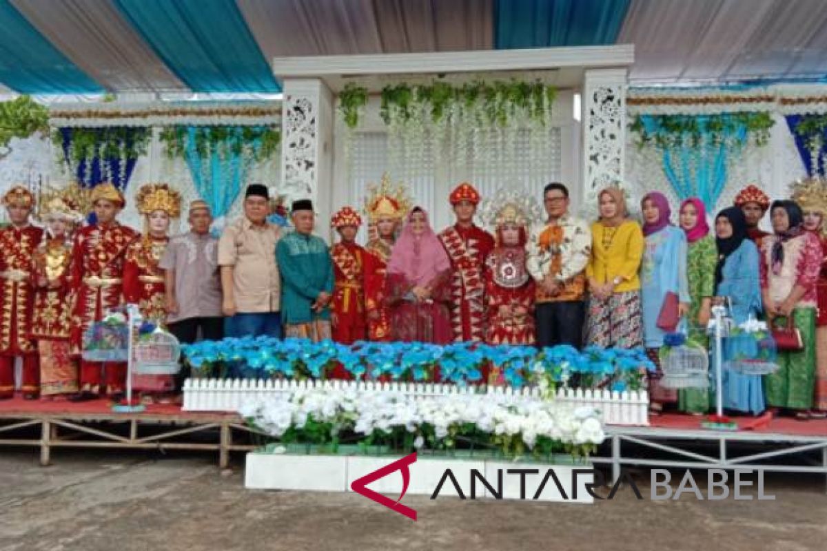 Pemkab Bangka Selatan gelar festival pengantin massal