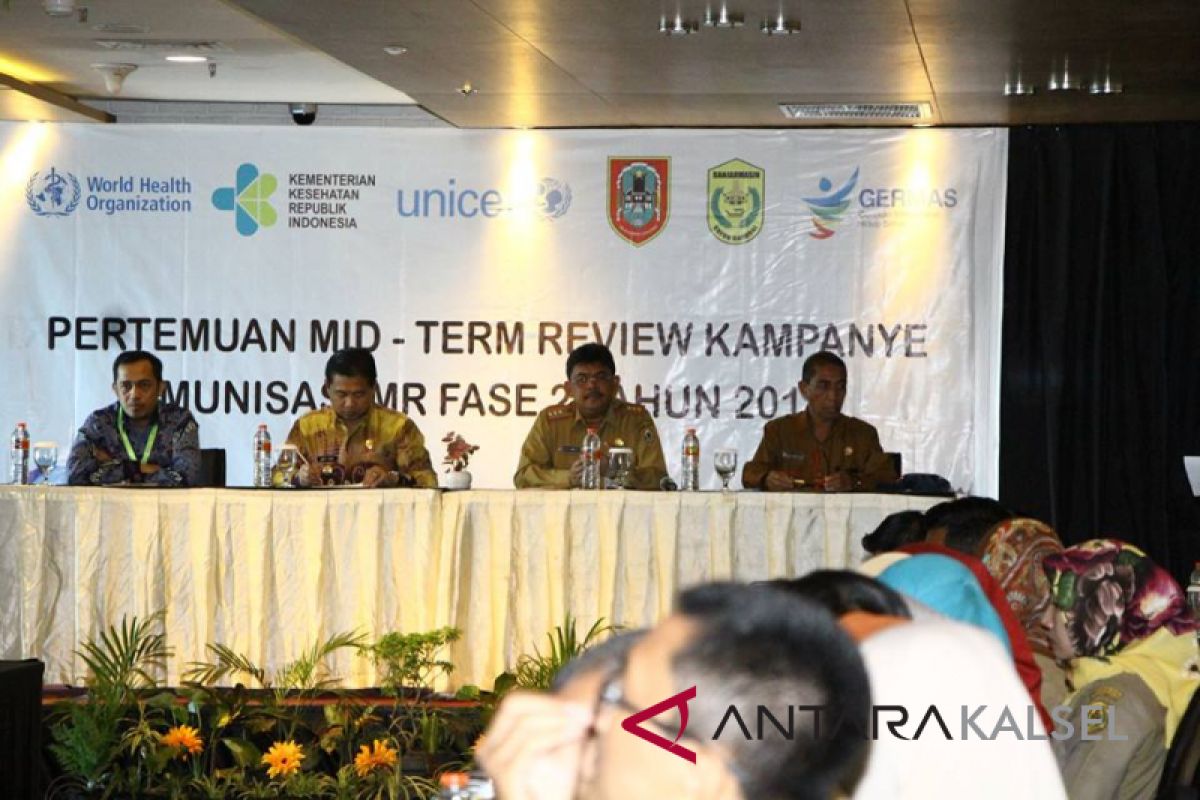 Stakeholder Diminta Dukung Capaian Imunisasi MR