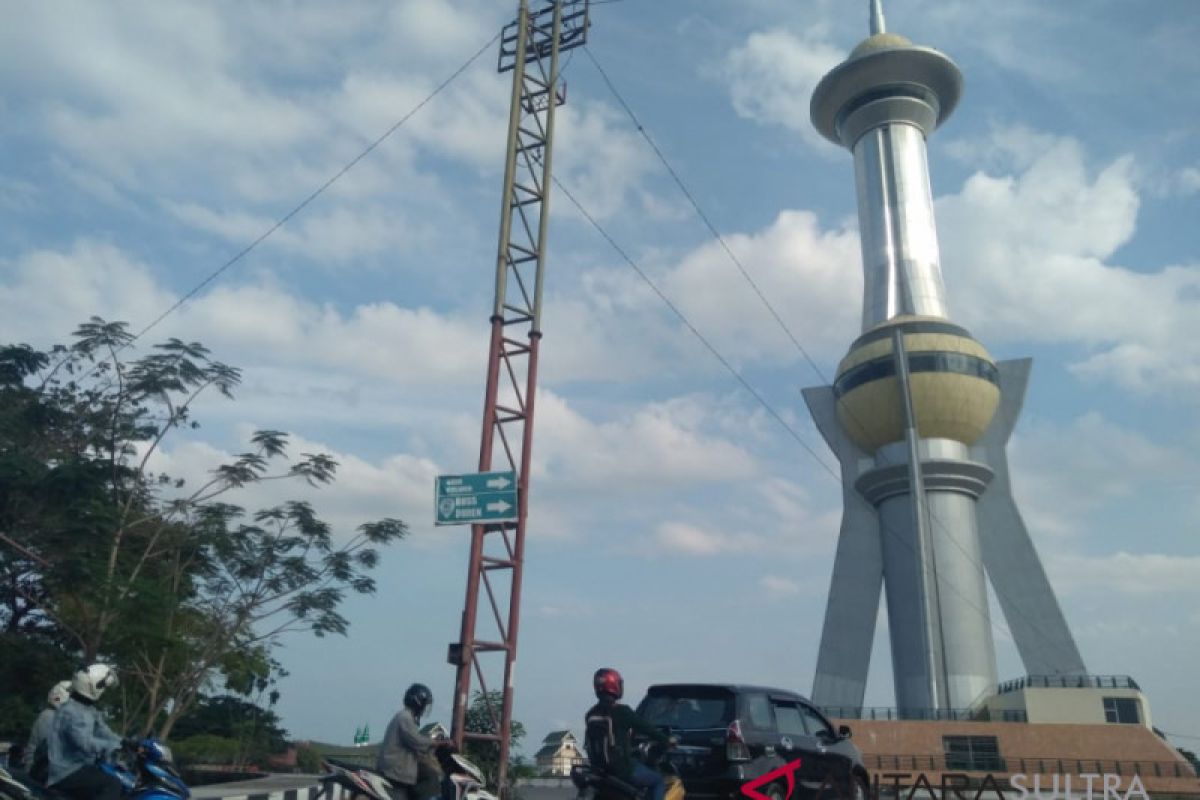 Diskominfo Sultra uji coba wifi di lapangan MTQ