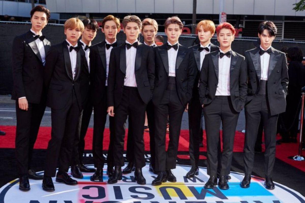 Boy grup NCT 127 pertama kali hadiri American Music Awards 2018