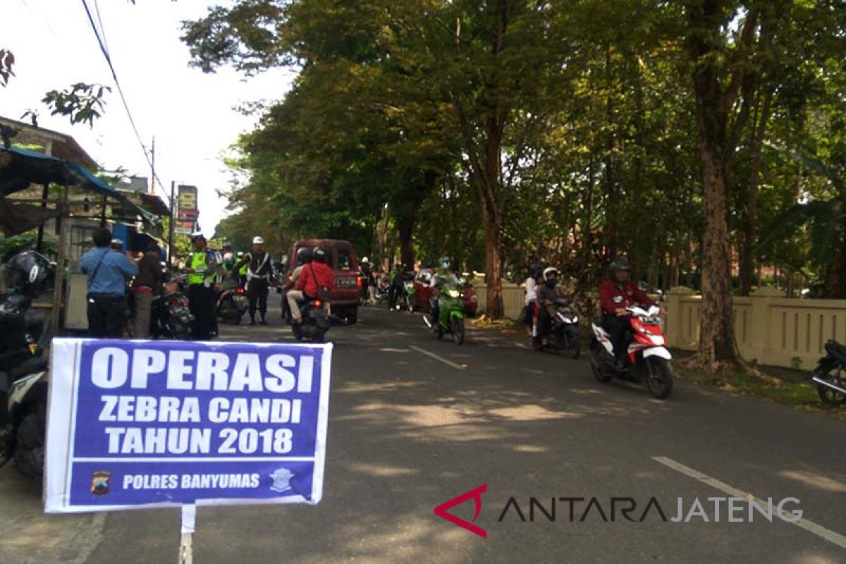 Operasi Zebra, Satlantas Polres Banyumas ditargetkan tindak 5.235 pelanggar