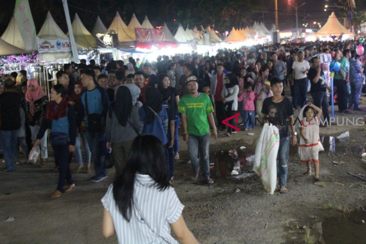 Dari tiket Lampung Fair bisa raih Rp250 juta per malam