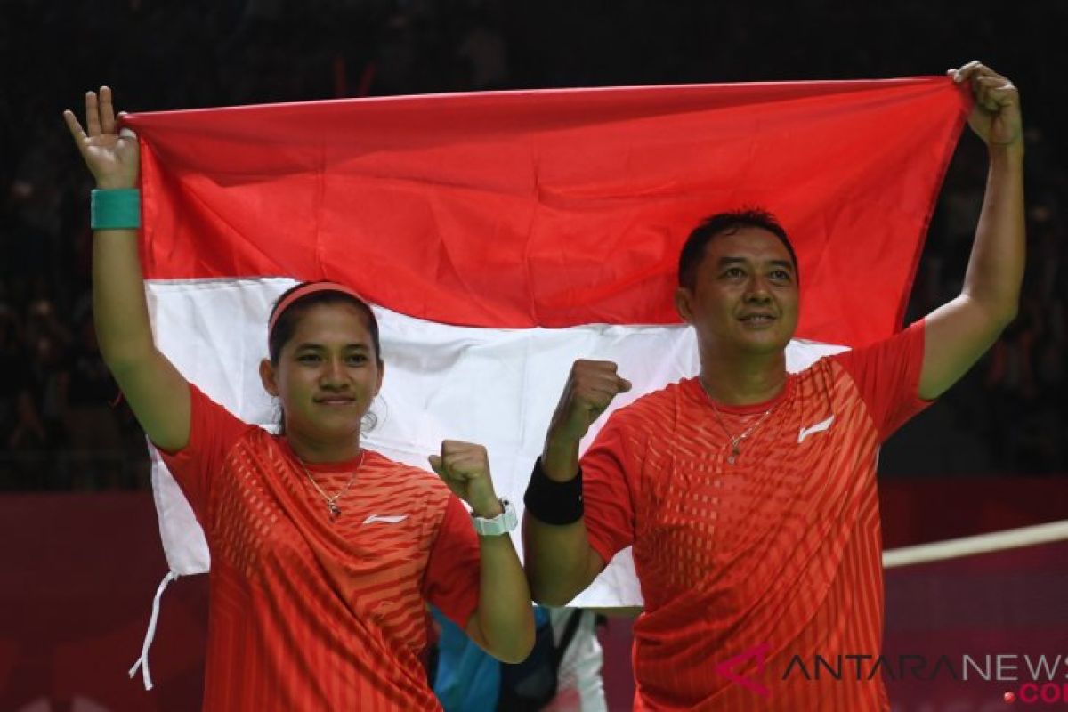 Timnas Indonesia capai final parabadminton keempat lewat Hary/Leani