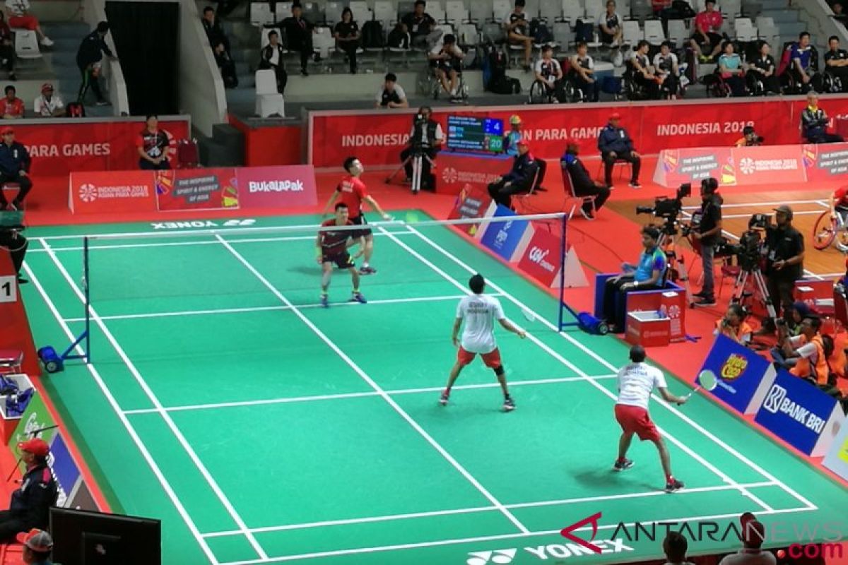 Indonesia sisakan satu pasangan ganda putra di semifinal APG