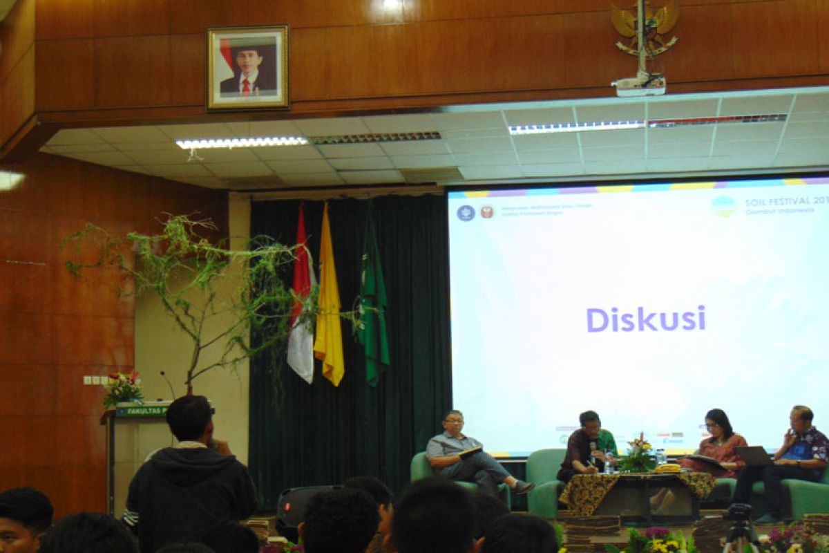 Peduli lahan gambut, Himpunan Mahasiswa Ilmu Tanah IPB gelar Seminar Nasional