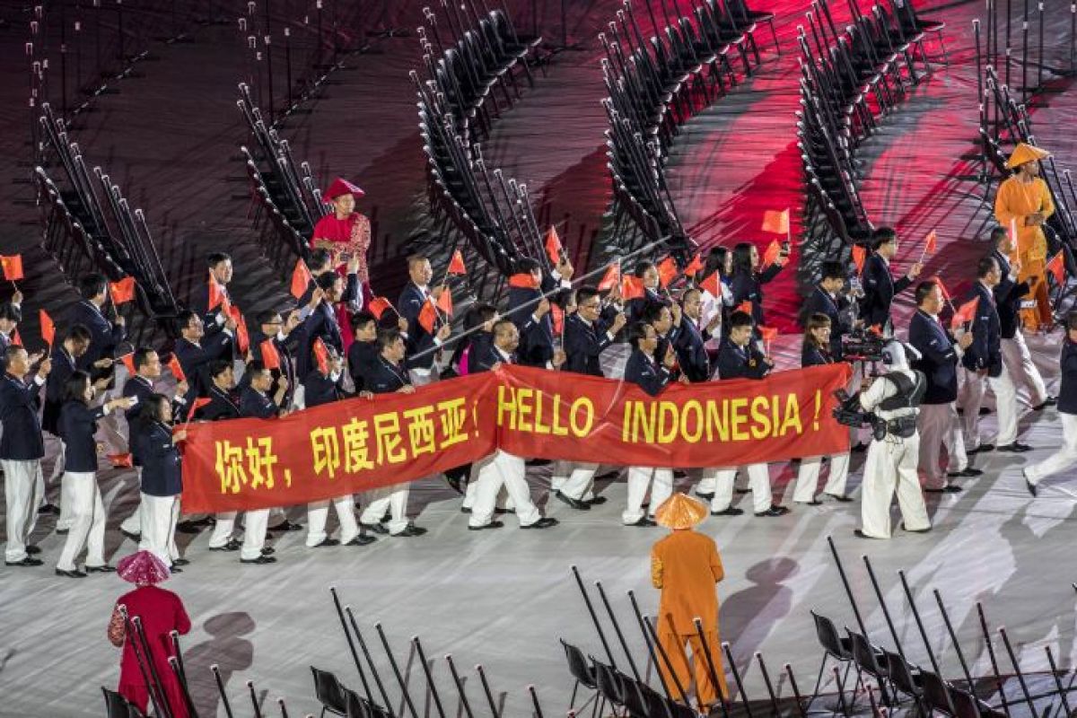 Asian Para Games dibuka dengan simbol penghormatan bagi komunitas disabilitas