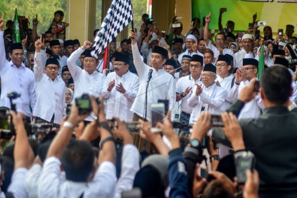 Presiden Jokowi bersilaturahim dengan perwakilan ulama Bogor