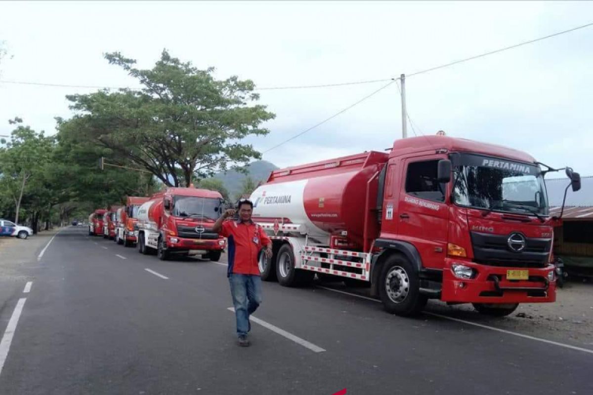 Pertamina salurkan bbm tiga juta liter ke Palu