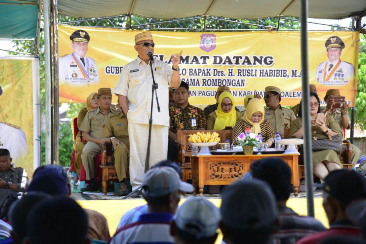 Gubernur Gorontalo Tawarkan Petani Dan Nelayan Asuransi