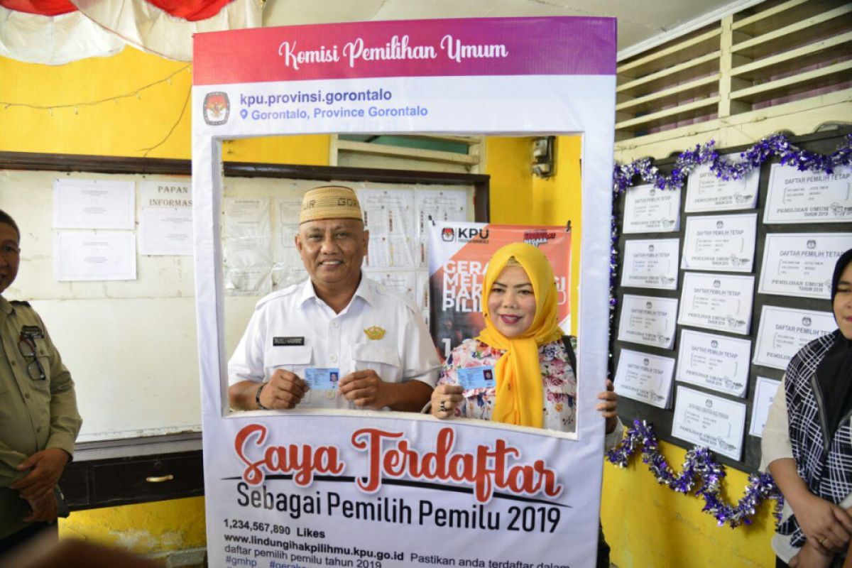Gubernur Gorontalo Kampanyekan Perlindungan Hak Pilih