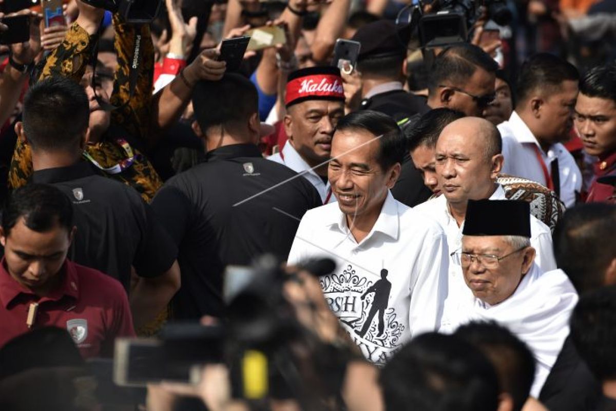 Dukungan untuk Jokowi-Maruf mengalir dari Inggris