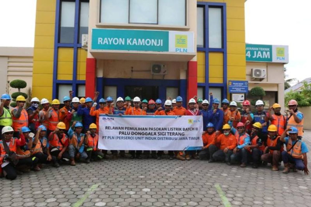 PLN kembali berangkatkan relawan ke Sulawesi Tengah Batch 2