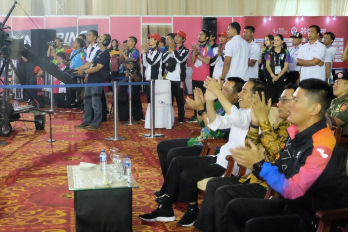 Asian Para Games - Presiden prediksi Indonesia raih 20 medali emas
