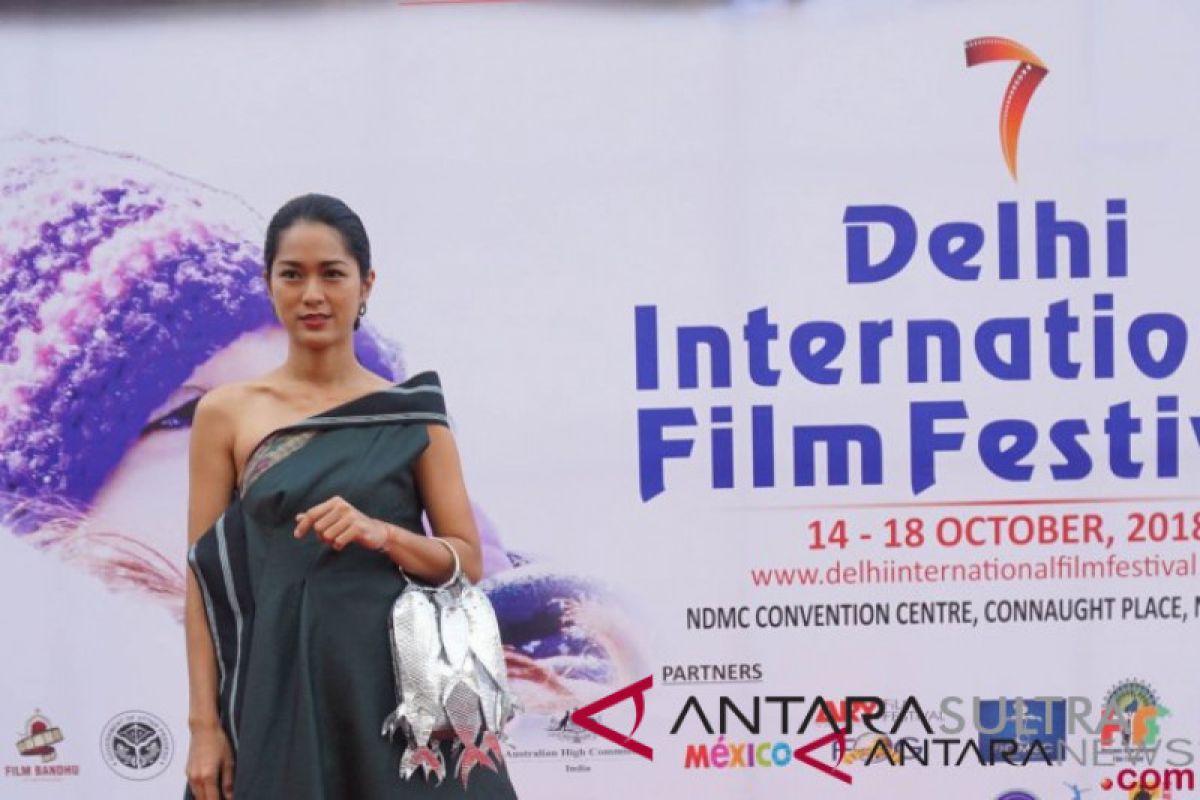 Prisia Nasution promosi film Indonesia di India