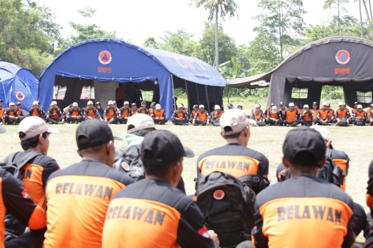 339 Relawan Bencana Pandeglang Diberi Pelatihan