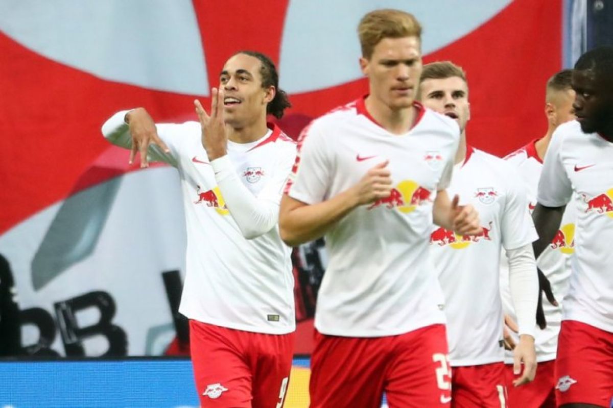 Hasil laga dan klasemen Liga Jerman, Leipzig naik ke posisi kedua