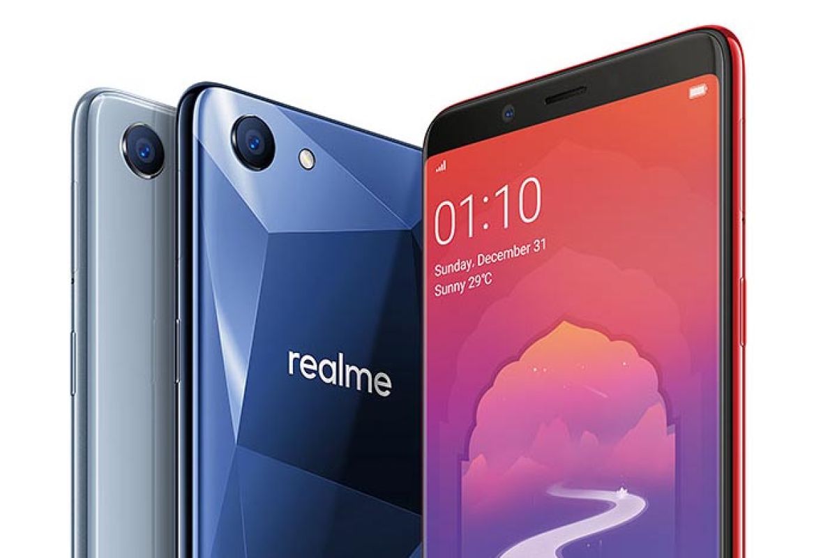 Smartphone Realme Masuk Pasar Indonesia