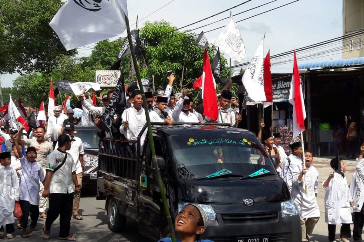 Aliansi Muslim Langkat tuntut Banser-Ansor dibubarkan